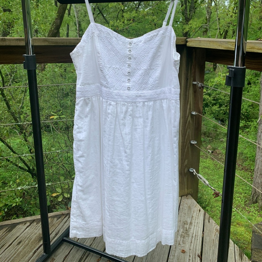 White Casual Dress